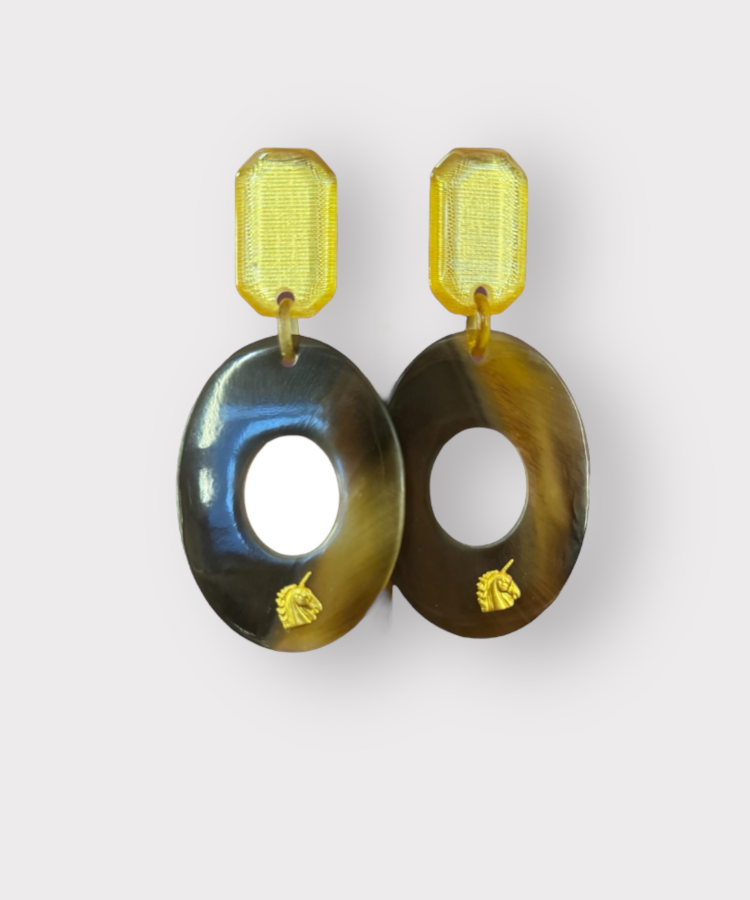 Oorbellen Bernice 9cm