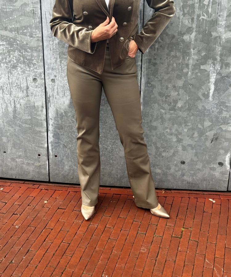 Broek Studio Ar Duana stretch Plonge