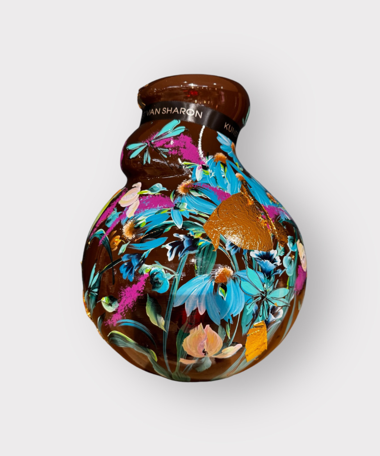 Vaas kunst van Sharon Vlindertuin