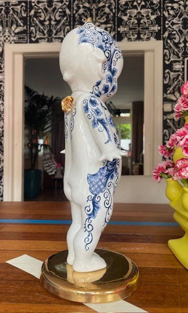 Kewpie Delftsblauw Lammers en Lammers