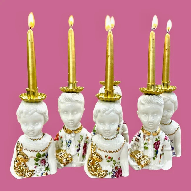 Half Kaars Pupke Flower Lammers en Lammers