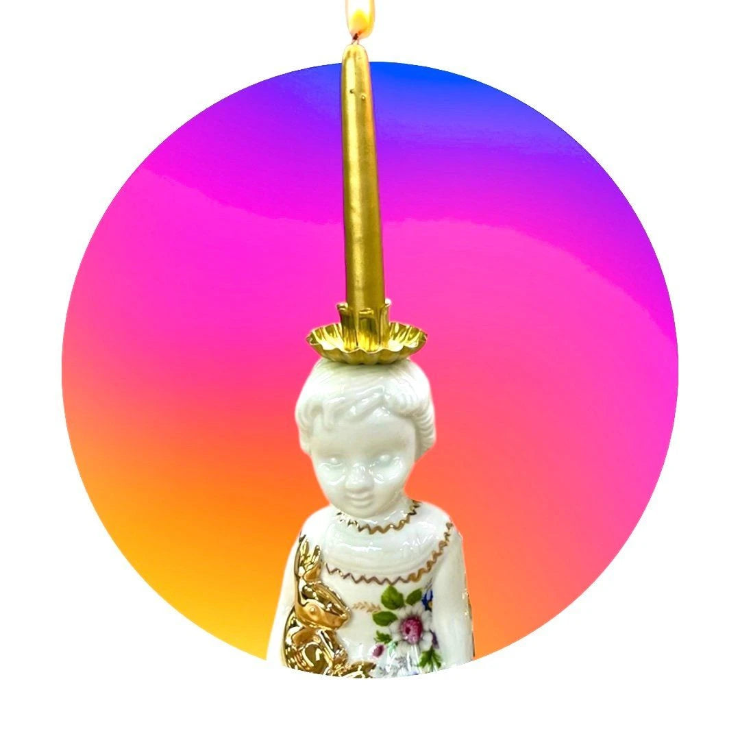 Half Kaars Pupke Flower Lammers en Lammers