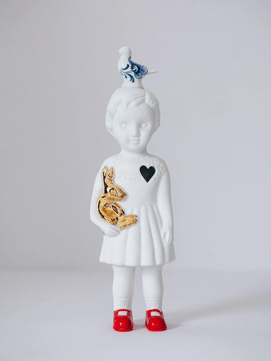 Pupke wit Duif Delftsblauw Lammers en Lammers