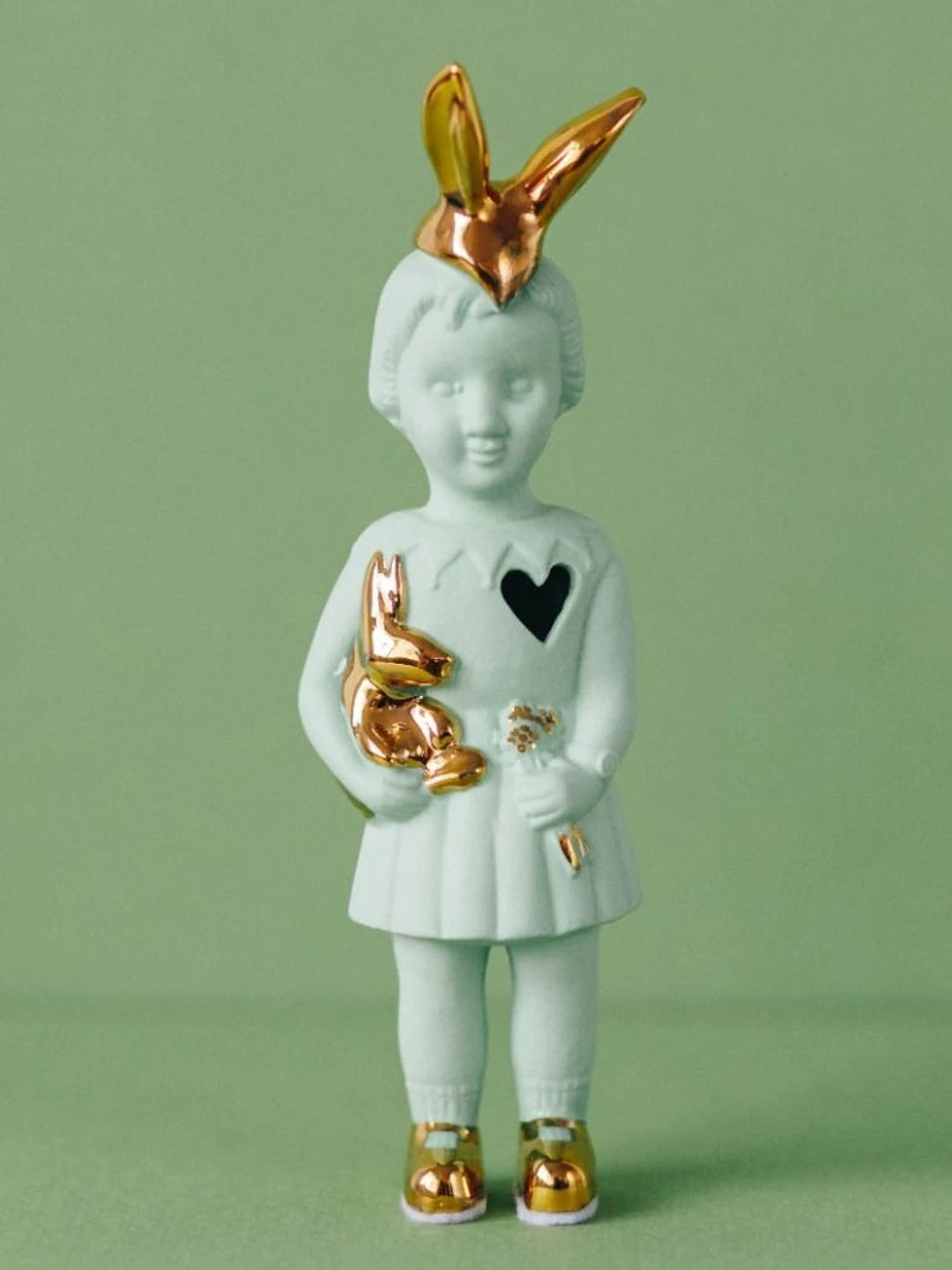 Bunny met gouden oortjes Mint Lammers en Lammers