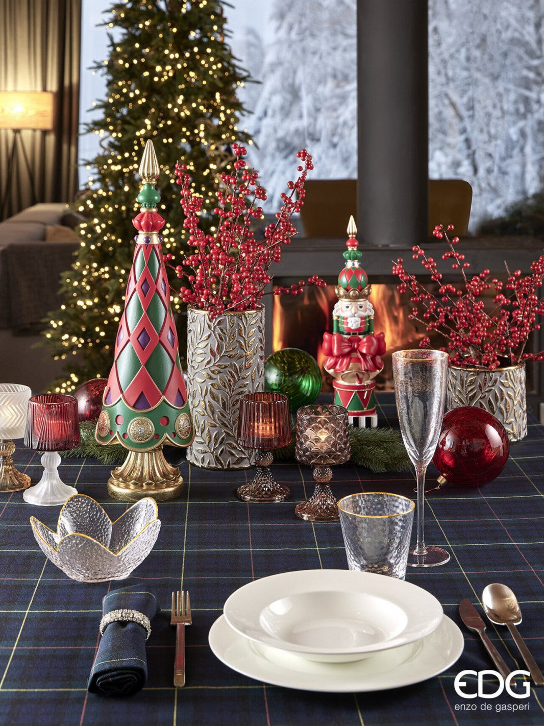 Kaarsenhouders set van 4 lampenkaars