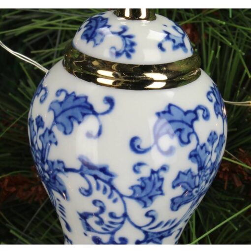 Heinen Delfts Blauw Ornament MAS / 6521