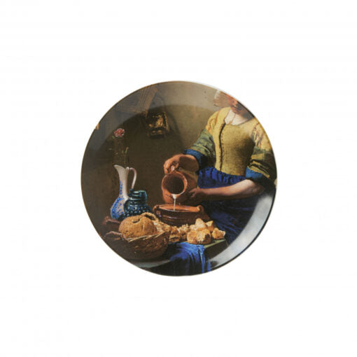 Wandbord Delfts Heinen ” melkmeisje “