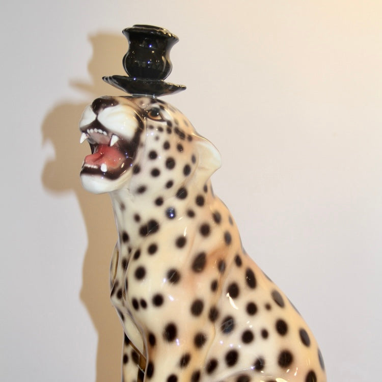 Kaarsenstandaard Cheetah 35 cm