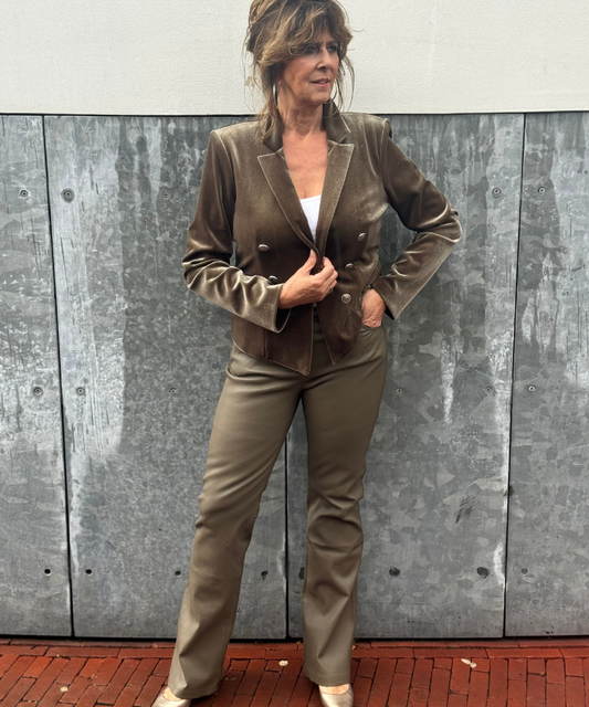 Broek Studio Ar Duana stretch Plonge