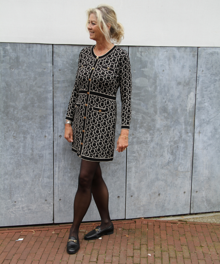 Jurk Leo Ugo BWR 544 She s Different Shop online luxe damesmode