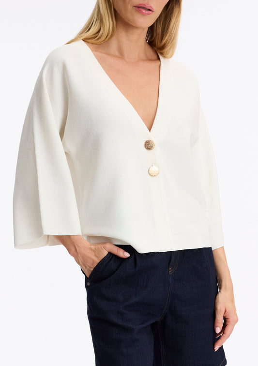 Vest Leo & Ugo AE128 / Off White