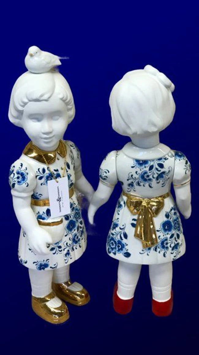 Lammers en Lammers Piet met bootje