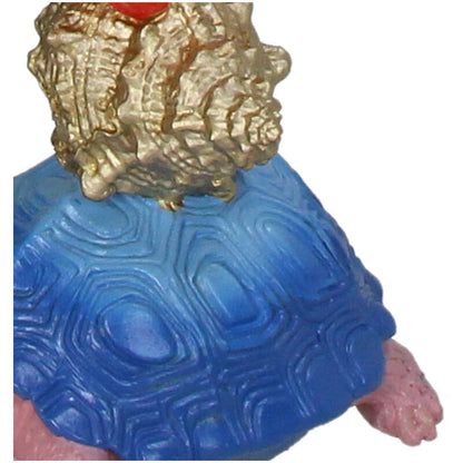 Kandelaar Schelp Polyresin Multi 16x12.5x23cm