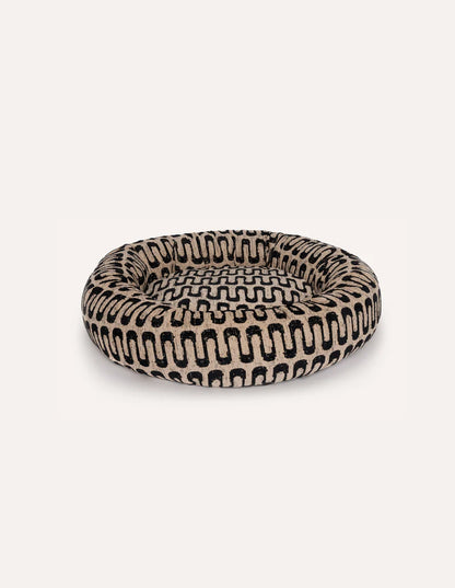 Hondenmand Retro Wave Round