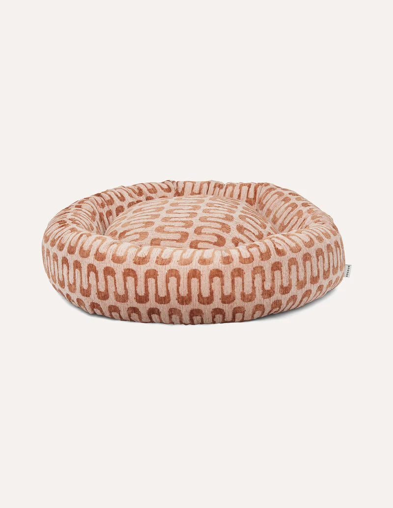 Hondenbed Dogguo Retro Wave Round