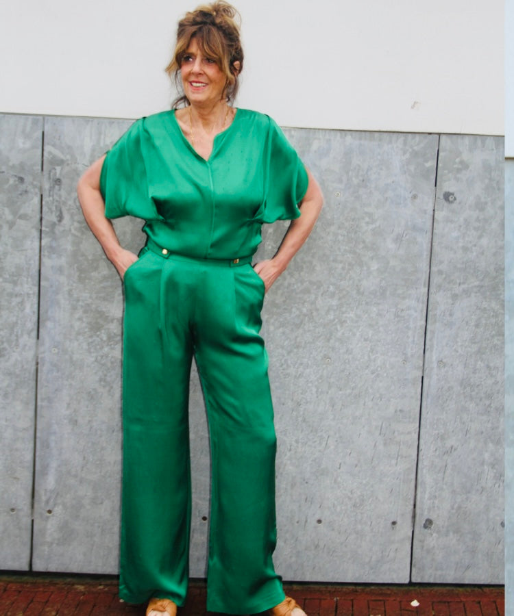 groen caroline biss jumpsuit