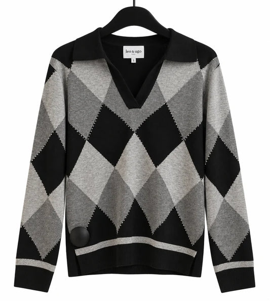 Top Leo & Ugo AH222 / Black Grey