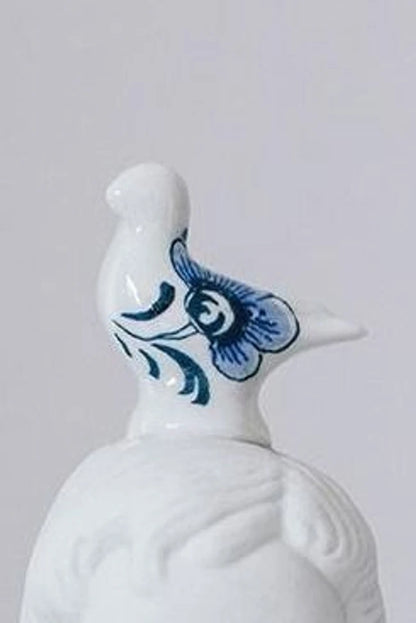 Pupke wit Duif Delftsblauw Lammers en Lammers