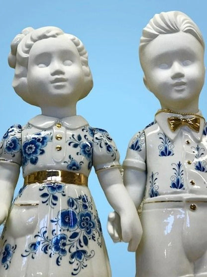 Lammers en Lammers Jannelies met vogeltje