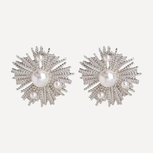 Margot Bardot Earrings Coco Silver