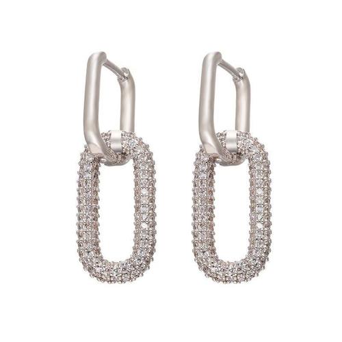 Margot Bardot Earrings Joyce Silver