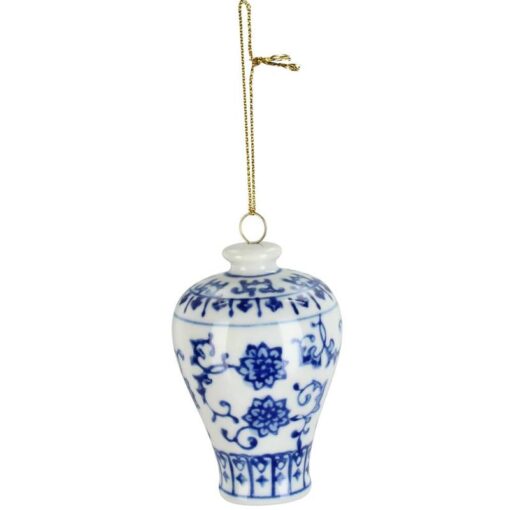 Heinen Delfts Blauw Ornament MAS / 6513