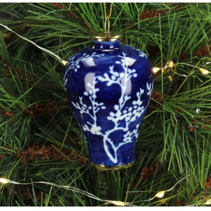 Heinen Delfts Blauw Ornament MAS / 6518