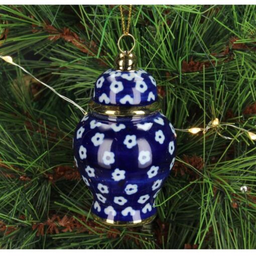 Heinen Delfts Blauw Ornament MAS / 6520