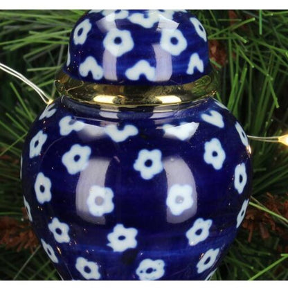 Heinen Delfts Blauw Ornament MAS / 6520