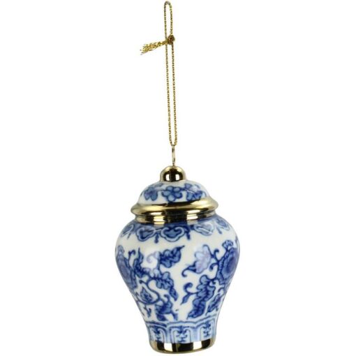 Heinen Delfts Blauw Ornament MAS / 6522